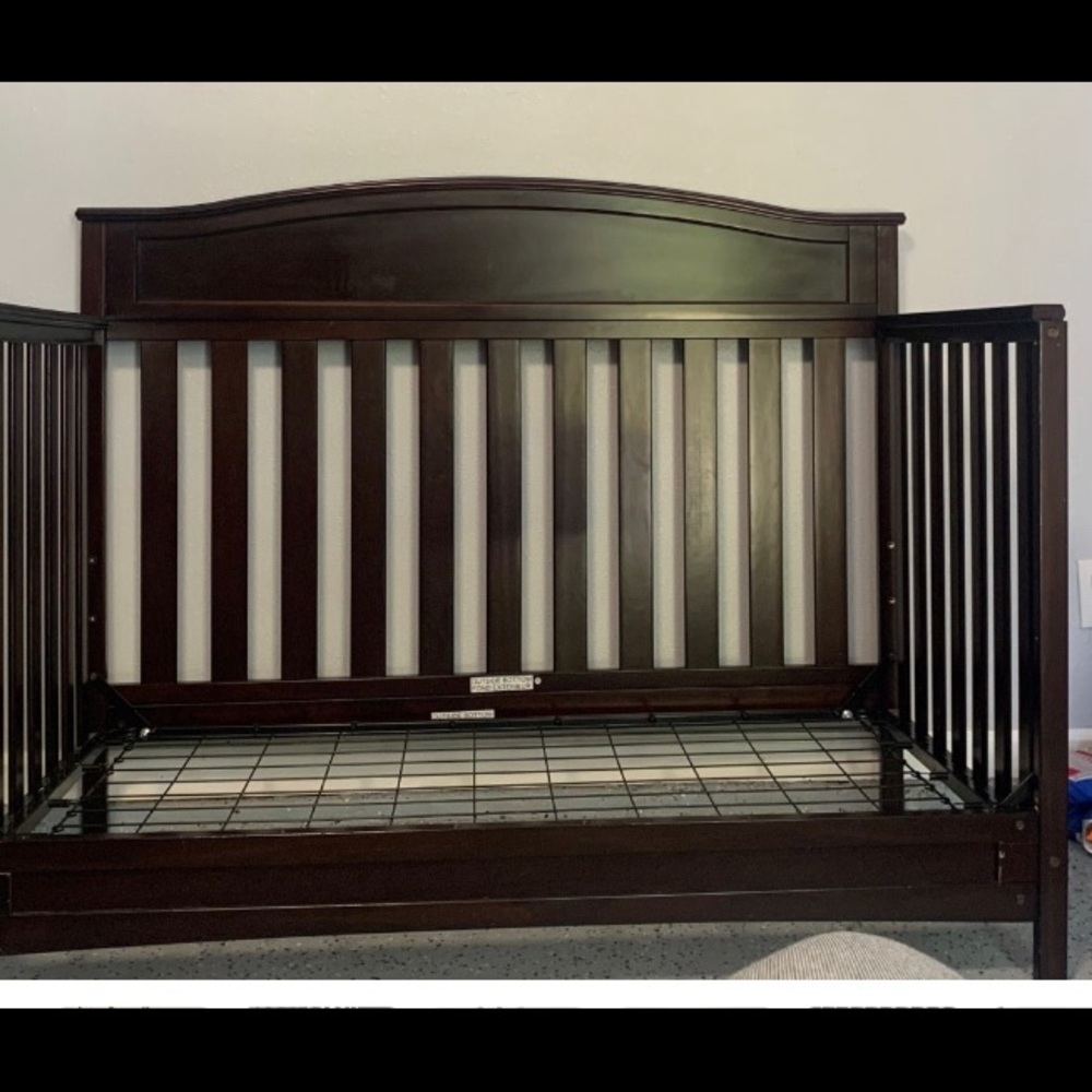 150 for the crib 25 for the sheets 80 for the mattress